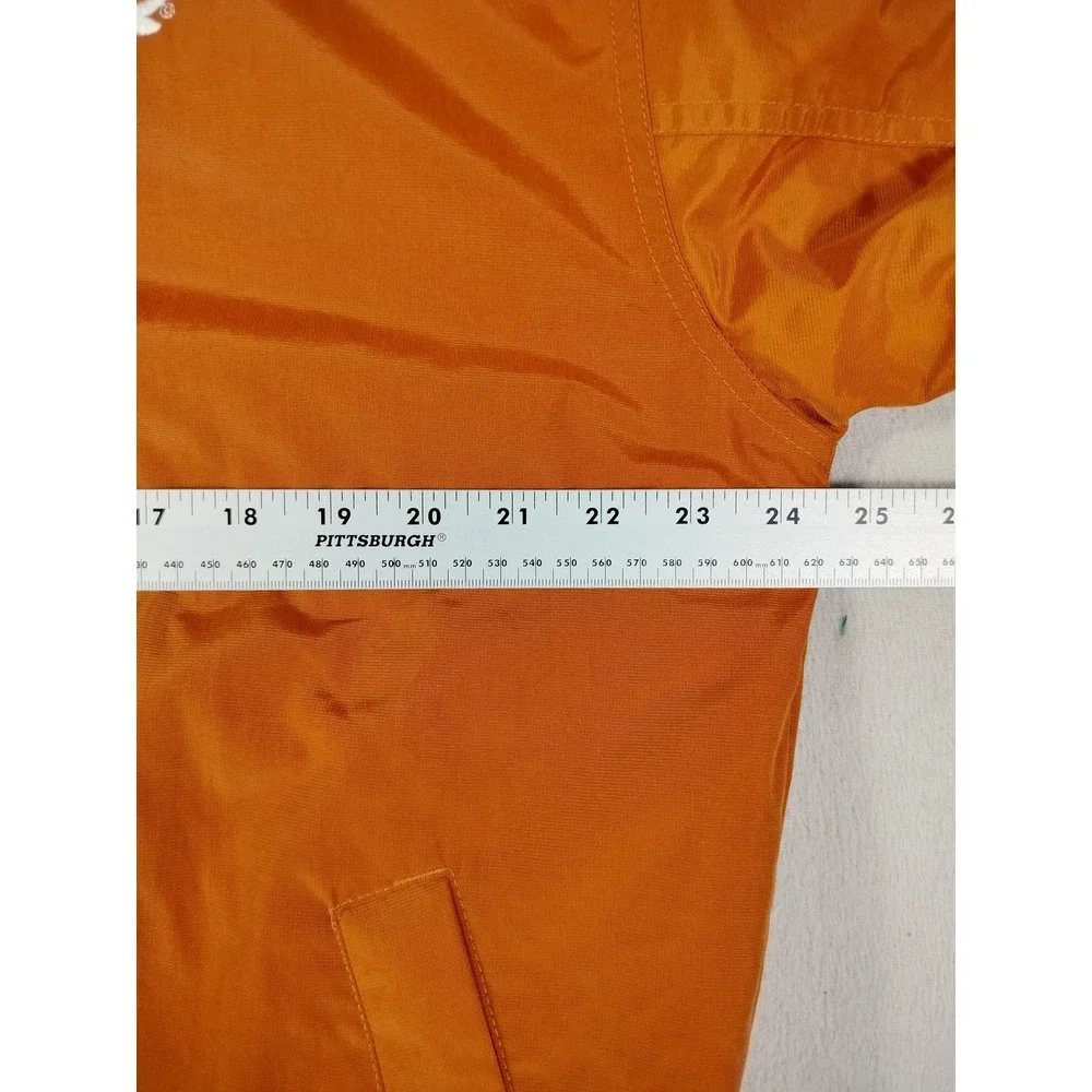 Texas Longhorns Jacket Mens Small Orange NCAA Football Gear For Sports Hooded